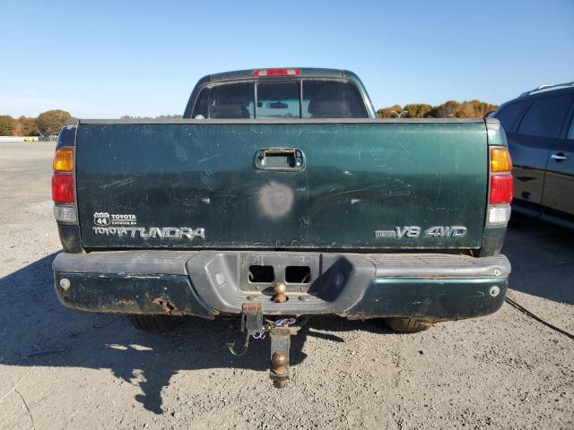 5TBBT48132S239605 - 2002 TOYOTA TUNDRA ACCESS CAB LIMITED GREEN photo 6