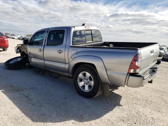 3TMJU4GN6EM169252 - 2014 TOYOTA TACOMA DOUBLE CAB PRERUNNER SILVER photo 2