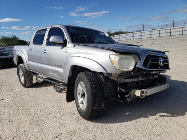 3TMJU4GN6EM169252 - 2014 TOYOTA TACOMA DOUBLE CAB PRERUNNER SILVER photo 4