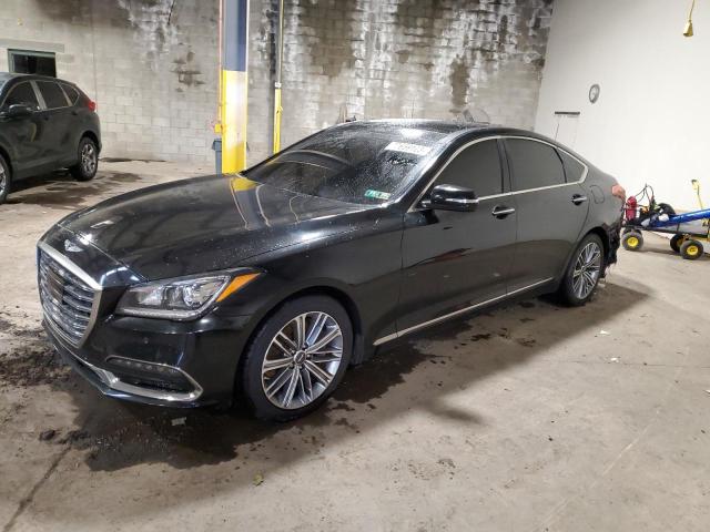 KMHGN4JE9JU216663 - 2018 GENESIS G80 BASE BLACK photo 1