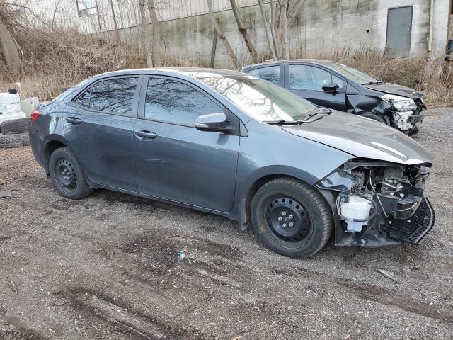 2T1BURHE5HC914392 - 2017 TOYOTA COROLLA L BLUE photo 4