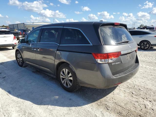 5FNRL5H69FB017149 - 2015 HONDA ODYSSEY EXL GRAY photo 2