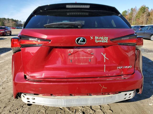 JTJBARBZ8K2186753 - 2019 LEXUS NX 300 BASE Qırmızı foto 6