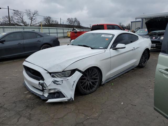 1FA6P8TH2F5390638 - 2015 FORD MUSTANG WHITE photo 1