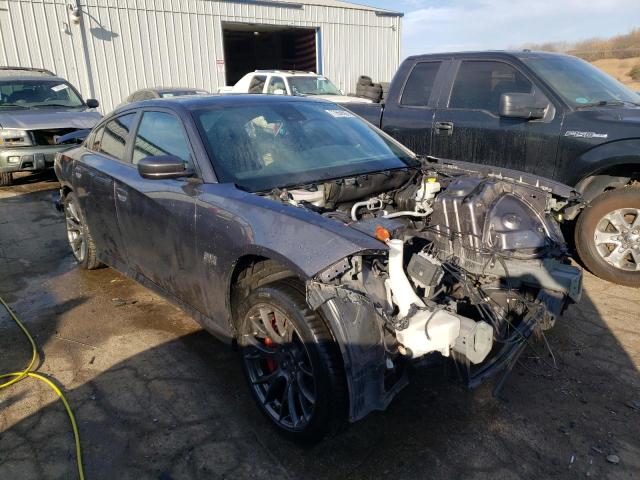 2C3CDXEJ3FH915431 - 2015 DODGE CHARGER SRT 392 GRAY photo 4