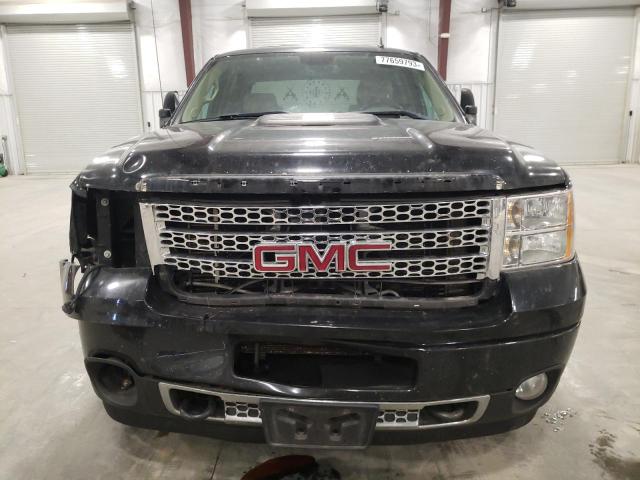 1GT125E89EF102654 - 2014 GMC SIERRA K2500 DENALI BLACK photo 5