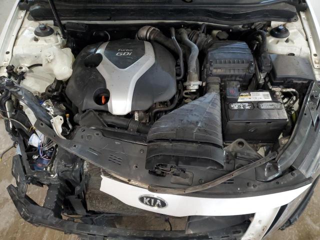 KNAGR4A66B5143326 - 2011 KIA OPTIMA SX WHITE photo 11