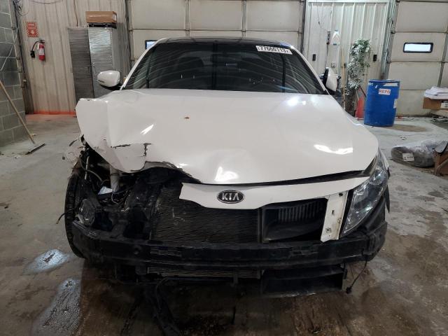 KNAGR4A66B5143326 - 2011 KIA OPTIMA SX WHITE photo 5