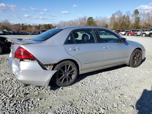 1HGCM66506A016243 - 2006 HONDA ACCORD EX SILVER photo 3