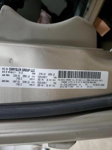 2C4RC1BG0ER160407 - 2014 CHRYSLER TOWN & COU TOURING 棕色 照片 14