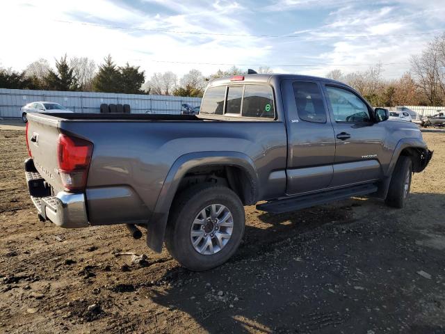 5TFSZ5AN0JX151340 - 2018 TOYOTA TACOMA ACCESS CAB Сұр фото 3