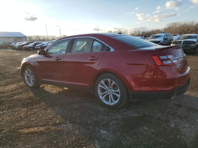 1FAHP2E89DG180929 - 2013 FORD TAURUS SEL RED photo 2