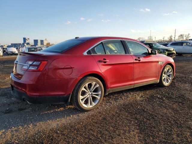 1FAHP2E89DG180929 - 2013 FORD TAURUS SEL RED photo 3