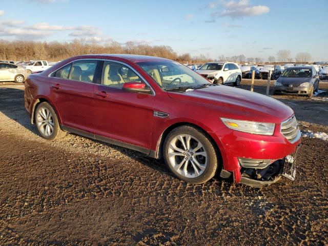 1FAHP2E89DG180929 - 2013 FORD TAURUS SEL RED photo 4