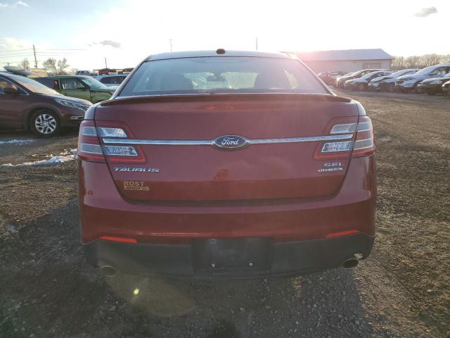 1FAHP2E89DG180929 - 2013 FORD TAURUS SEL RED photo 6