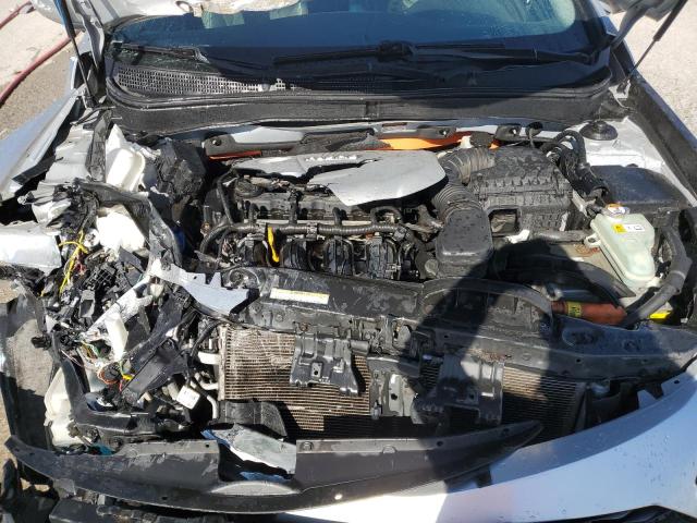 KMHEC4A46CA039465 - 2012 HYUNDAI SONATA HYBRID SILVER photo 11