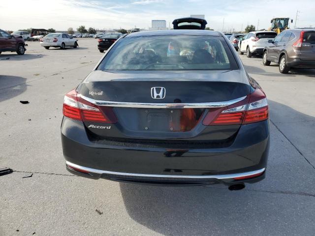 1HGCR2F31HA303179 - 2017 HONDA ACCORD LX BLACK photo 6