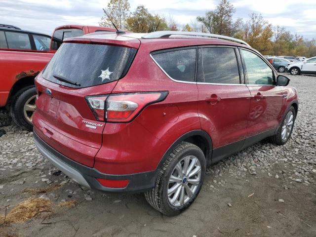 1FMCU0JD7HUC66117 - 2017 FORD ESCAPE TITANIUM RED photo 3