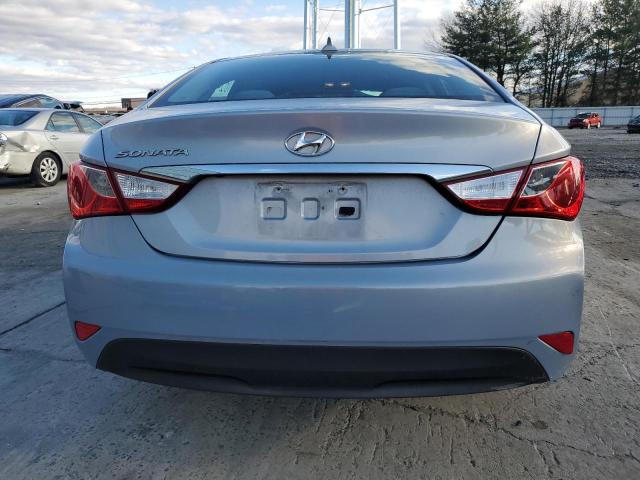 5NPEB4AC5EH859594 - 2014 HYUNDAI SONATA GLS BLUE photo 6