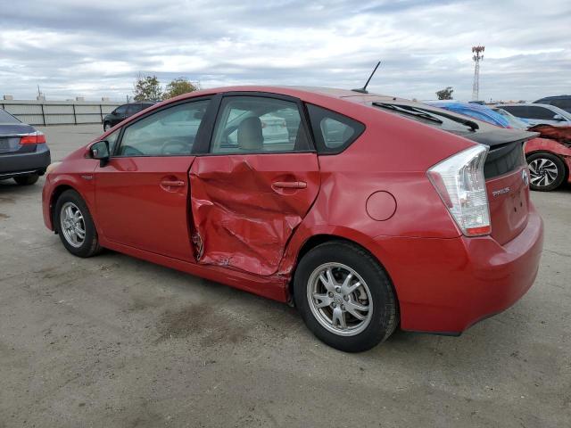 JTDKN3DU5A0050306 - 2010 TOYOTA PRIUS RED photo 2