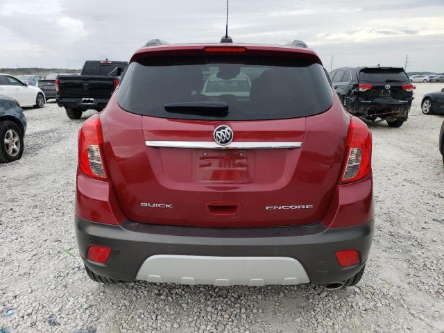 KL4CJDSB7GB712319 - 2016 BUICK ENCORE PREMIUM RED photo 6