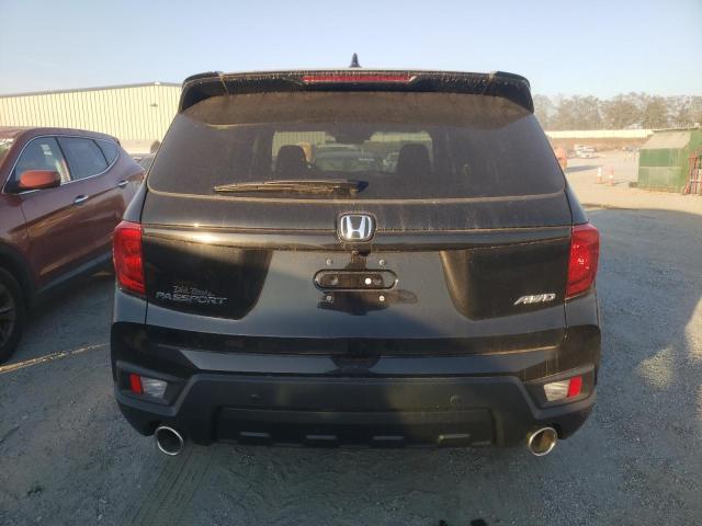 5FNYF8H53RB014554 - 2024 HONDA PASSPORT EXL BLACK photo 6