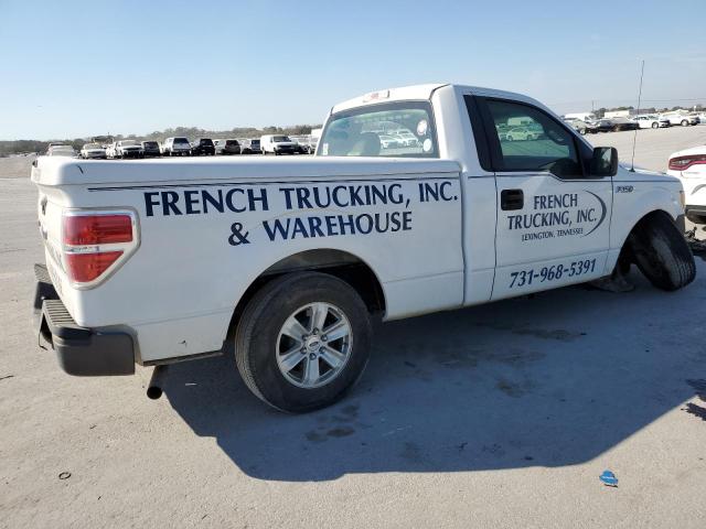 1FTMF1CW1AKE05635 - 2010 FORD F150 Blanc photo 3