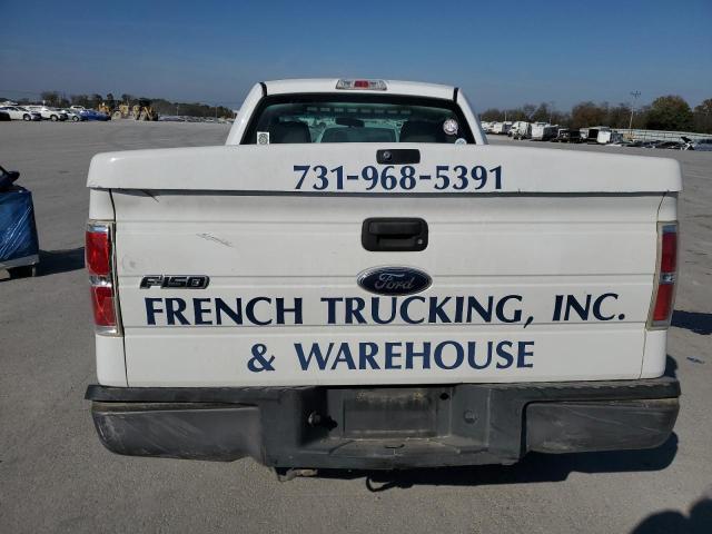 1FTMF1CW1AKE05635 - 2010 FORD F150 Blanc photo 6