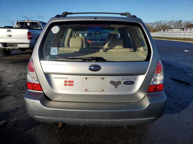 JF1SG67607H715069 - 2007 SUBARU FORESTER 2.5X LL BEAN SILVER photo 6