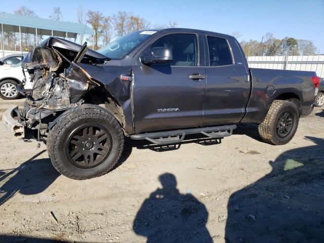 5TFUW5F13DX298487 - 2013 TOYOTA TUNDRA DOUBLE CAB SR5 GRAY photo 1