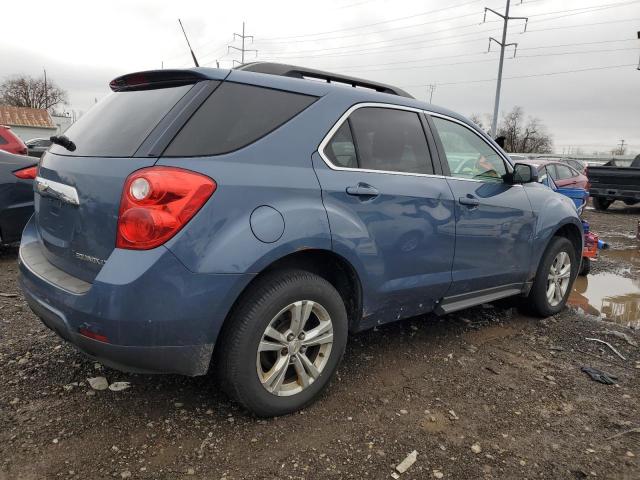 2CNALDEC6B6260642 - 2011 CHEVROLET EQUINOX LT BLUE photo 3