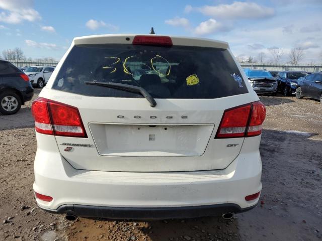 3C4PDDEG8KT784949 - 2019 DODGE JOURNEY GT WHITE photo 6