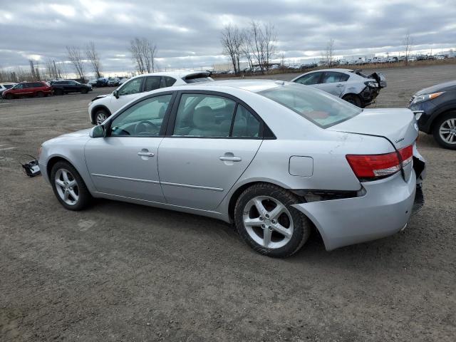 5NPET46F88H316888 - 2008 HYUNDAI SONATA GLS GRAY photo 2