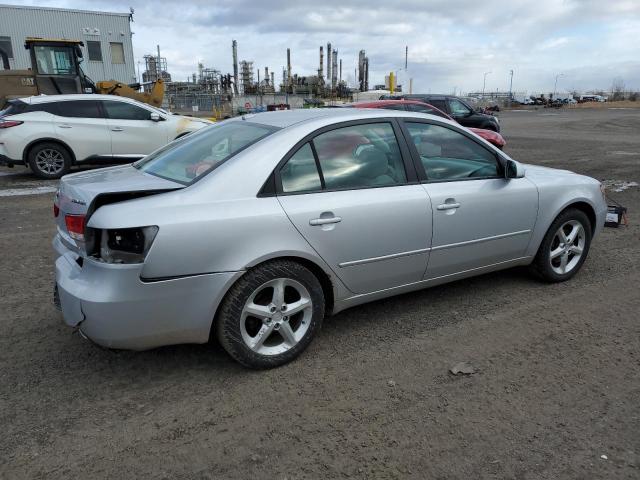 5NPET46F88H316888 - 2008 HYUNDAI SONATA GLS GRAY photo 3