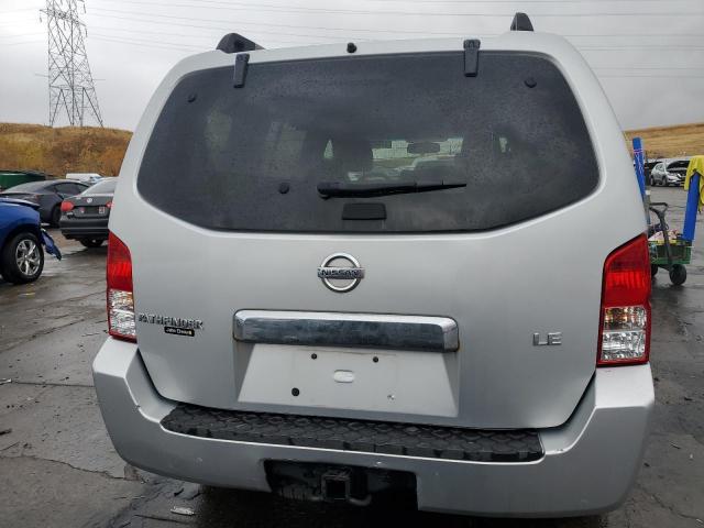 5N1AR18W16C612722 - 2006 NISSAN PATHFINDER LE 银色 照片 6