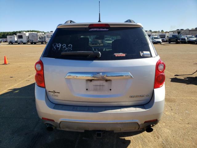 2CNFLNEY4A6352497 - 2010 CHEVROLET EQUINOX LT SILVER photo 6