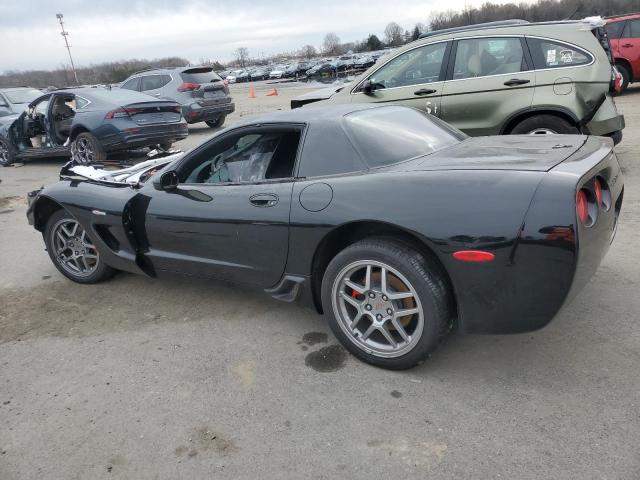 1G1YY12S045119913 - 2004 CHEVROLET CORVETTE Z06 BLACK photo 2