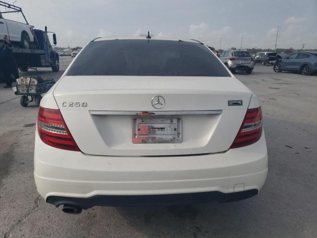 WDDGF4HB7DR274491 - 2013 MERCEDES-BENZ C 250 WHITE photo 6