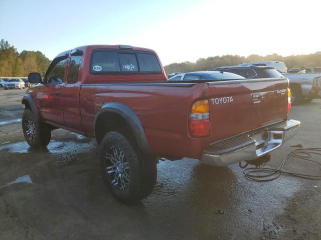 5TESN92N43Z226974 - 2003 TOYOTA TACOMA XTRACAB PRERUNNER მუქწითელი ფოტო 2