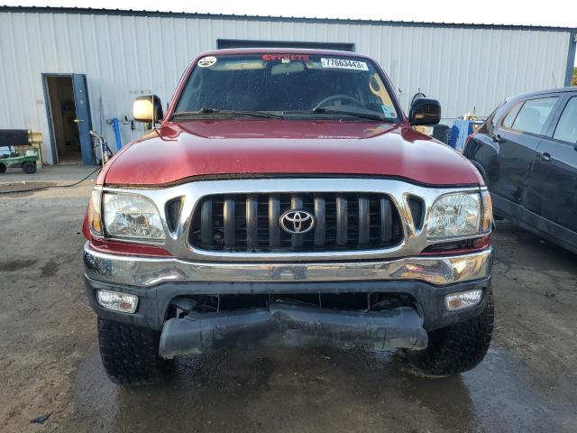 5TESN92N43Z226974 - 2003 TOYOTA TACOMA XTRACAB PRERUNNER მუქწითელი ფოტო 5