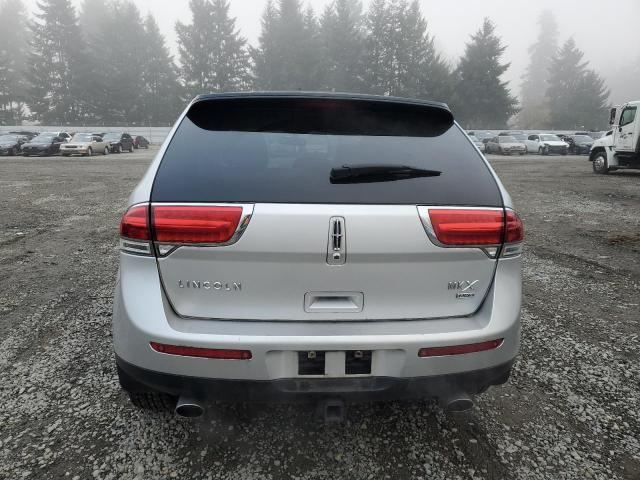 2LMDJ8JK7EBL01674 - 2014 LINCOLN MKX SILVER photo 6