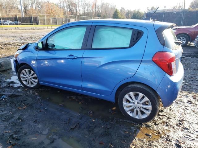 KL8CD6SAXJC460351 - 2018 CHEVROLET SPARK 1LT BLUE photo 2