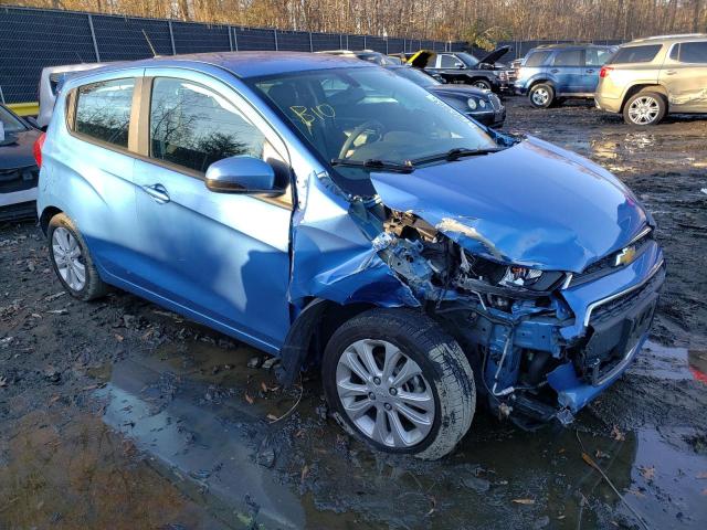 KL8CD6SAXJC460351 - 2018 CHEVROLET SPARK 1LT BLUE photo 4