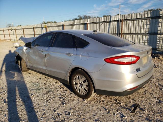 1FA6P0G76E5350788 - 2014 FORD FUSION S SILVER photo 2