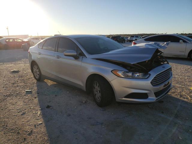 1FA6P0G76E5350788 - 2014 FORD FUSION S SILVER photo 4