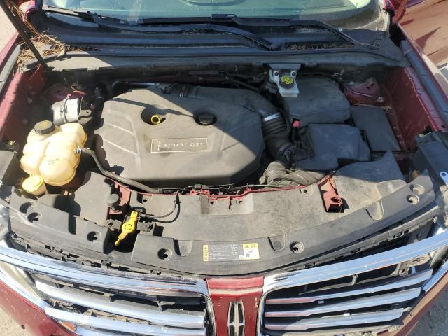 5LMCJ2C92GUJ00600 - 2016 LINCOLN MKC SELECT Czerwony zdjęcie 12