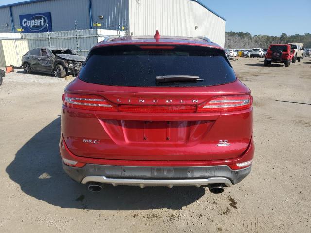 5LMCJ2C92GUJ00600 - 2016 LINCOLN MKC SELECT Czerwony zdjęcie 6