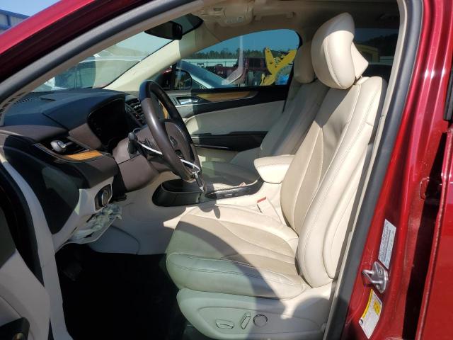 5LMCJ2C92GUJ00600 - 2016 LINCOLN MKC SELECT Czerwony zdjęcie 7