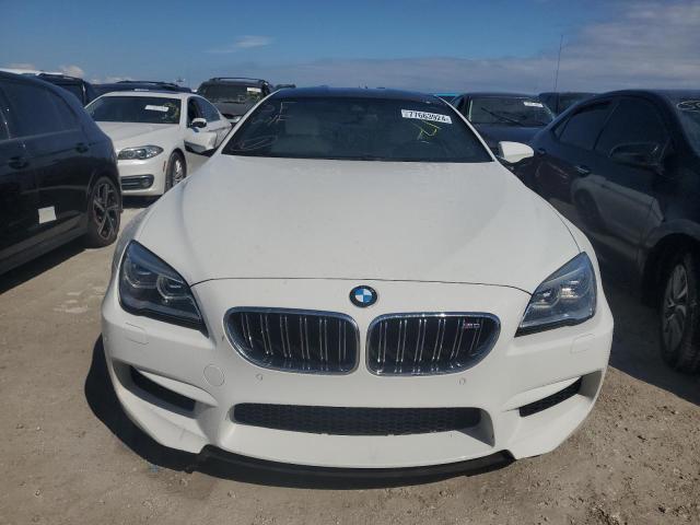 WBS6E9C55GGF92676 - 2016 BMW M6 GRAN COUPE WHITE photo 5