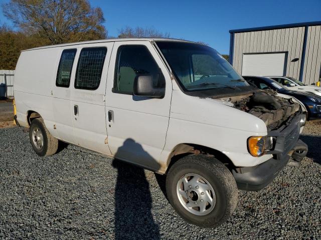 1FTNE24WX5HB21015 - 2005 FORD ECONOLINE E250 VAN WHITE photo 4